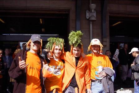 Carrots dangling my darling